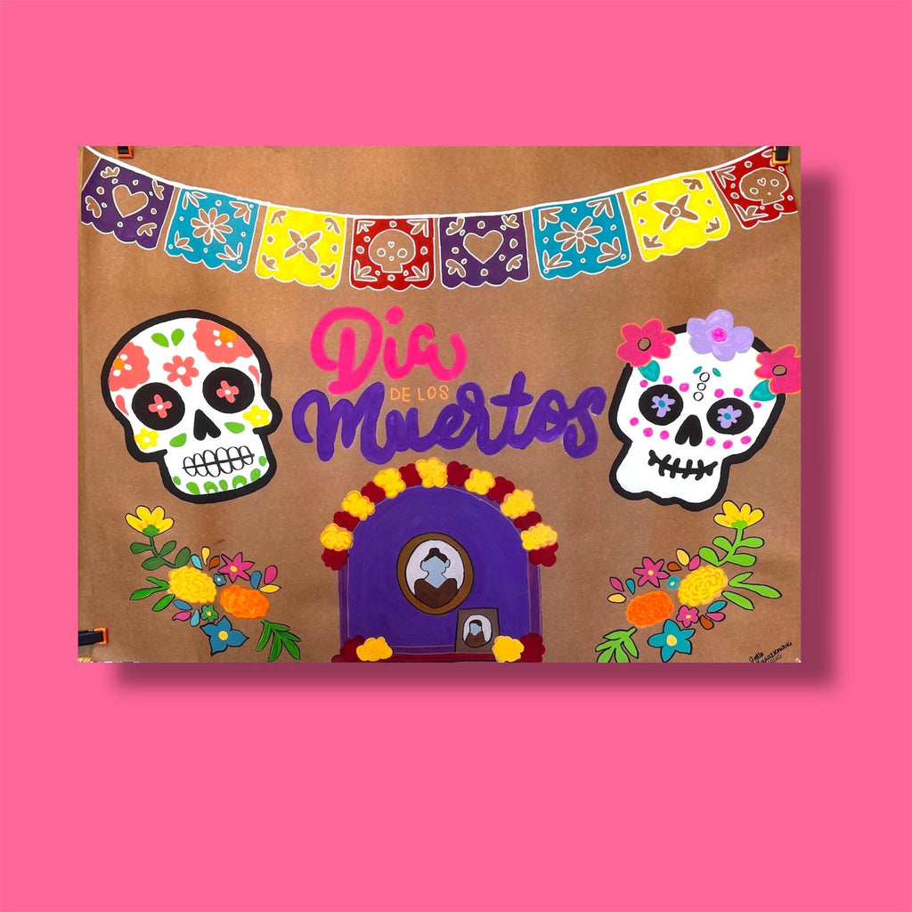 Custom Hand-Painted Party Banner, Personalized Design