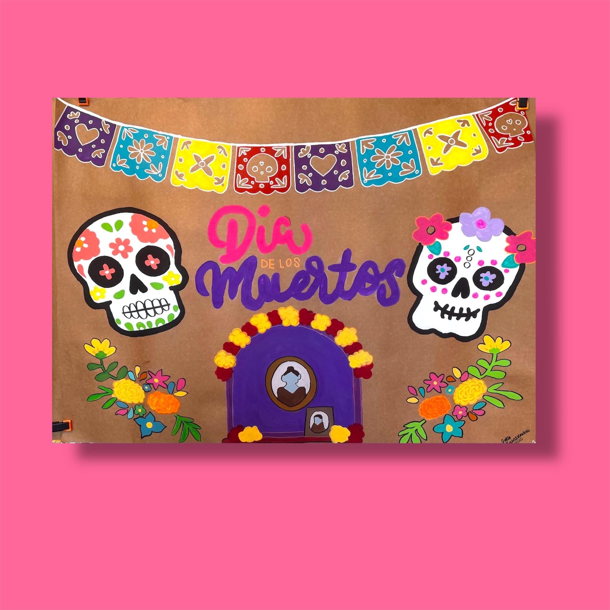 Custom Hand-Painted Party Banner, Personalized Design